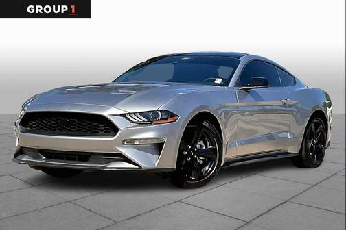 Iconic Silver Metallic 2021 Ford Mustang EcoBoost