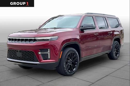 Velvet Red Pearlcoat 2026 Jeep Grand Wagoneer L Limited Reserve 4x4