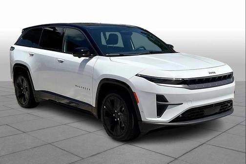 Bright White Clearcoat 2025 Jeep Wagoneer S Launch Edition