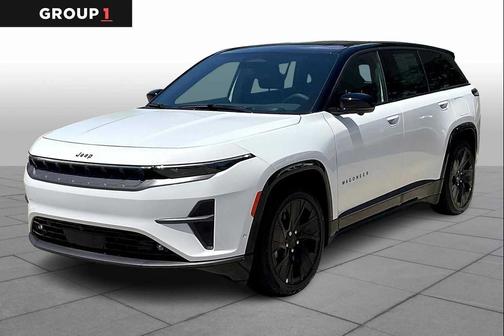 Bright White Clearcoat 2025 Jeep Wagoneer S Launch Edition
