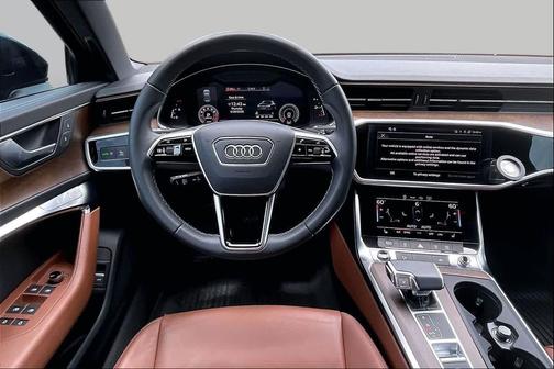 Manhattan Gray Metallic 2024 Audi A6 45 Premium