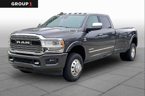 Granite Crystal Metallic Clearcoat 2020 RAM 3500 Limited Crew Cab 4x4 8' Box