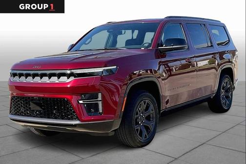 Velvet Red Pearlcoat 2026 Jeep Grand Wagoneer Limited Altitude 4x4
