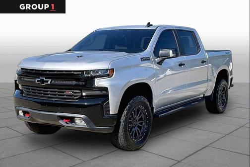 Silver Ice Metallic 2021 Chevrolet Silverado 1500 LT Trail Boss
