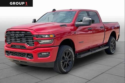 Red 2026 RAM 2500 Big Horn Crew Cab 4x4 6'4' Box