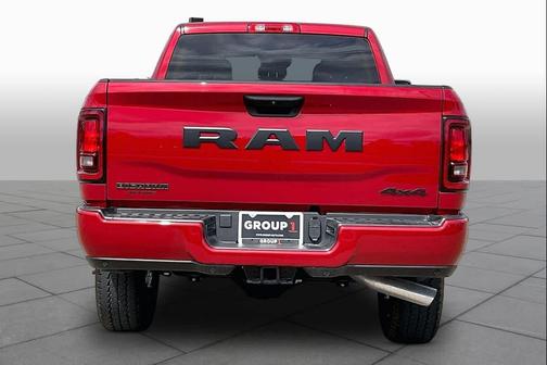 Red 2026 RAM 2500 Big Horn Crew Cab 4x4 6'4' Box