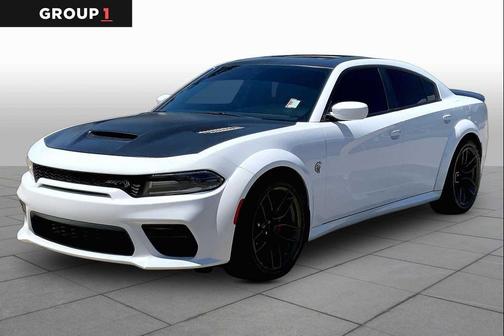 White Knuckle Clearcoat 2021 Dodge Charger SRT Hellcat