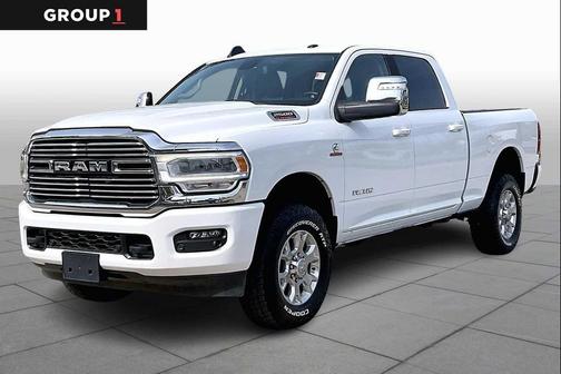 Bright White Clearcoat 2024 RAM 2500 Laramie Crew Cab 4x4 6'4' Box