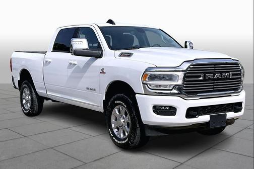 Bright White Clearcoat 2024 RAM 2500 Laramie Crew Cab 4x4 6'4' Box