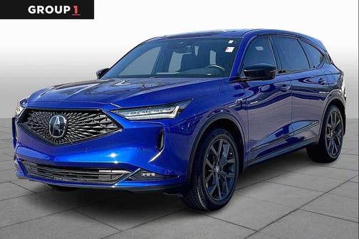 Apex Blue Pearl 2022 Acura MDX A-Spec Package