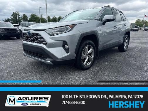 Silver Sky Metallic 2020 Toyota RAV4 LIMITED
