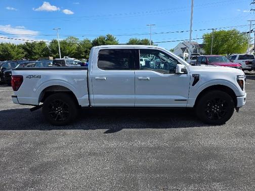 SPACE WHITE METALLIC 2025 Ford F-150 PLATINUM