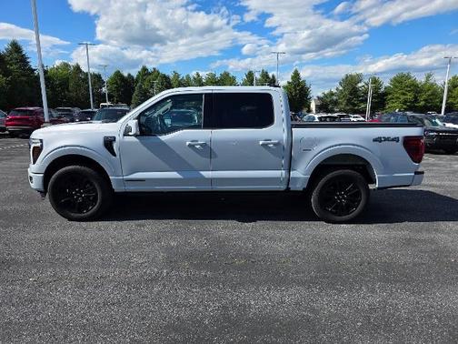 SPACE WHITE METALLIC 2025 Ford F-150 PLATINUM