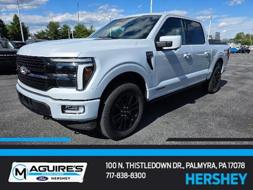 SPACE WHITE METALLIC 2025 Ford F-150 PLATINUM
