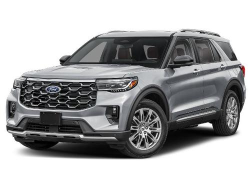 ICONIC SILVER METALLIC 2025 Ford Explorer PLATINUM