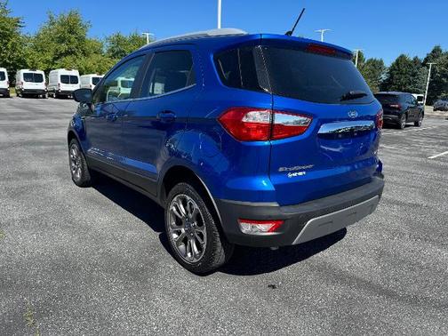 LIGHTNING BLUE METALLIC 2022 Ford EcoSport TITANIUM
