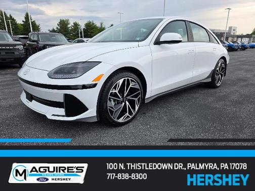 White 2023 Hyundai IONIQ 6 SEL