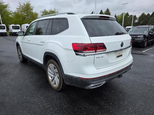 Pure White 2021 Volkswagen Atlas 3.6 SEL