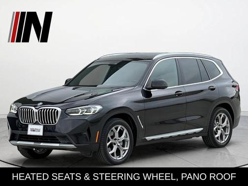 Black Sapphire Metallic 2023 BMW X3 xDrive30i
