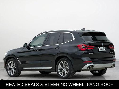 Black Sapphire Metallic 2023 BMW X3 xDrive30i