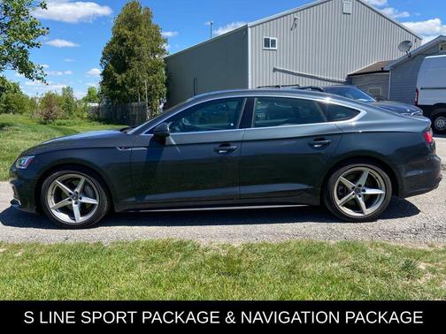Manhattan Gray Metallic 2018 Audi A5 2.0T Premium Plus