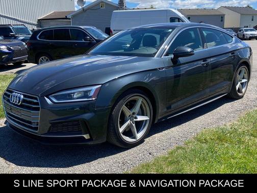 Manhattan Gray Metallic 2018 Audi A5 2.0T Premium Plus