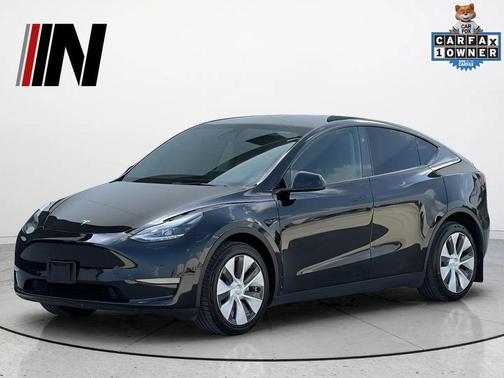 Solid Black 2023 Tesla Model Y Long Range Dual Motor All-Wheel Drive