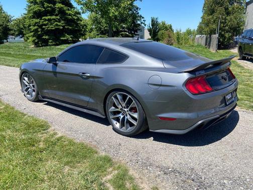 Carbonized Gray Metallic 2022 Ford Mustang EcoBoost