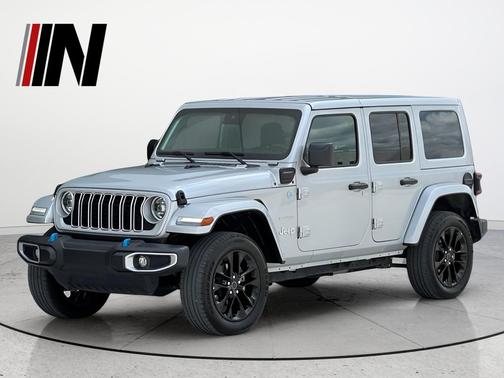 Silver Zynith Clearcoat 2024 Jeep Wrangler 4xe Sahara