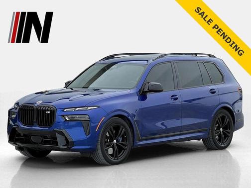 Marina Bay Blue Metallic 2023 BMW X7 M60i