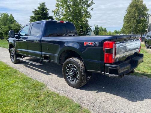 Antimatter Blue Metallic 2023 Ford F-350 Platinum