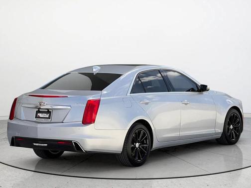 Radiant Silver Metallic 2018 Cadillac CTS 2.0L Turbo Luxury