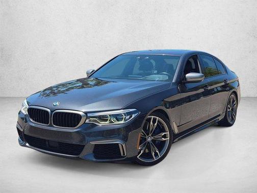 Dark Graphite Metallic 2019 BMW M550 i Xdrive