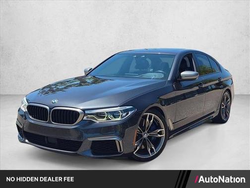 Dark Graphite Metallic 2019 BMW M550 i Xdrive
