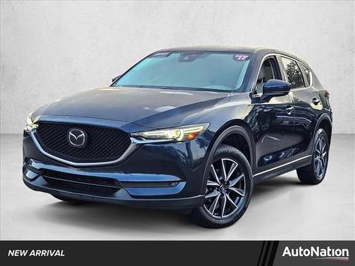 Deep Crystal Blue Mica 2017 Mazda CX-5 Grand Touring