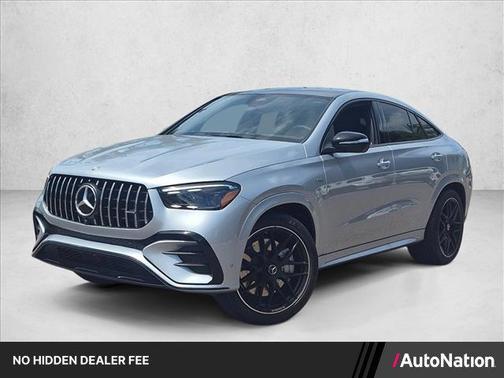 Cirrus Silver Metallic 2026 Mercedes-Benz AMG GLE 53 4MATIC+ Coupe