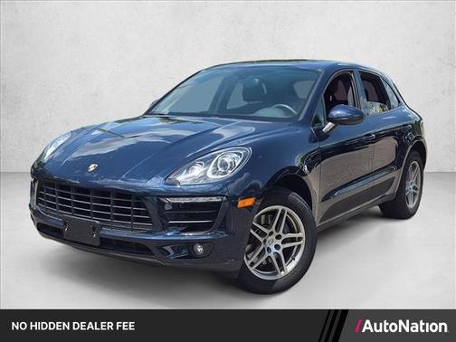 Night Blue Metallic 2018 Porsche Macan Macan