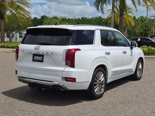 Hyper White 2020 Hyundai PALISADE Limited