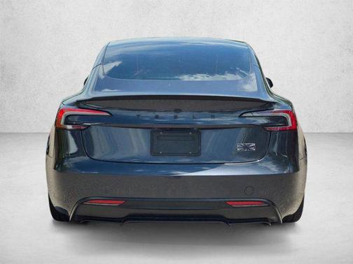 Stealth Grey 2024 Tesla Model 3 Performance