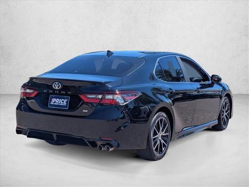 Midnight Black Metallic 2023 Toyota Camry SE