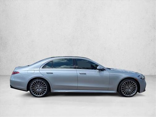 Cirrus Silver 2021 Mercedes-Benz S-Class 4MATIC