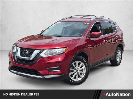 Scarlet Ember Tintcoat 2019 Nissan Rogue SV