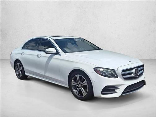 Polar White 2017 Mercedes-Benz E-Class E 300 Luxury