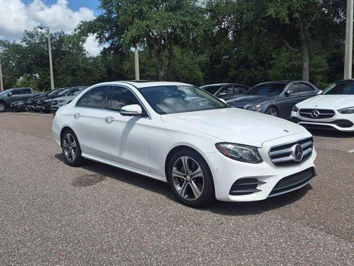 Polar White 2017 Mercedes-Benz E-Class E 300 Luxury