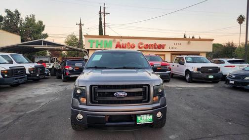 Gray 2013 Ford F-150 Lariat