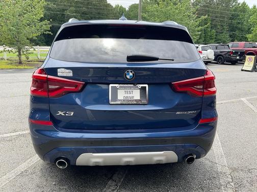 Phytonic Blue Metallic 2020 BMW X3 sDrive30i
