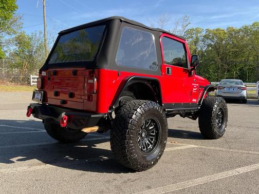 Flame Red Clear Coat 1999 Jeep Wrangler Sport