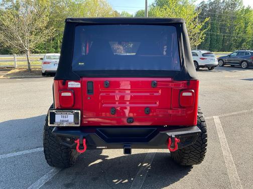 Flame Red Clear Coat 1999 Jeep Wrangler Sport