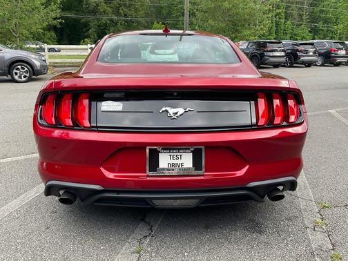 Rapid Red Metallic Tinted Clearcoat 2021 Ford Mustang EcoBoost
