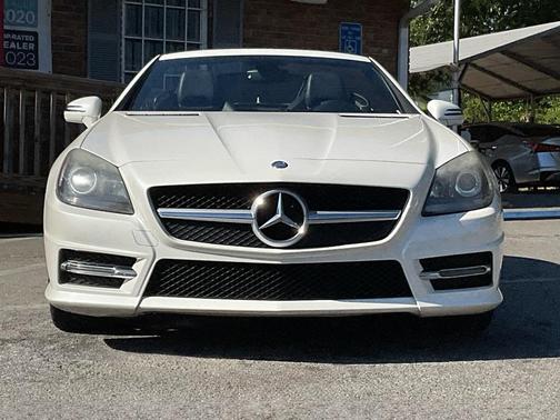 WHITE 2016 Mercedes-Benz SLK-Class SLK300 Roadster